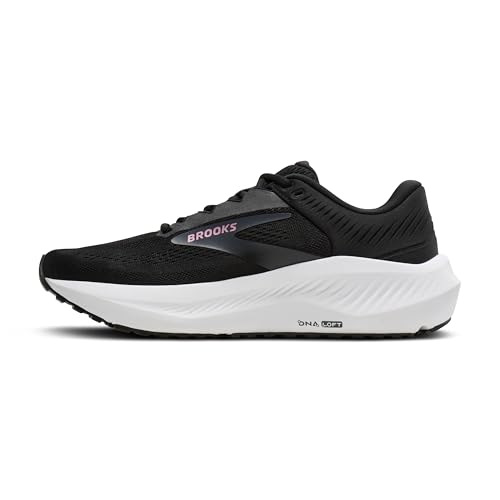 Brooks Women’s Anthem 8 Neutral Running Shoe - Black/Ebony/Metallic - 9 Medium