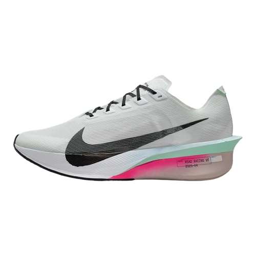 Nike Vaporfly 4 Men's Road Racing Shoes (White/Hyper Pink/Mint Foam/Black) Size 11.5