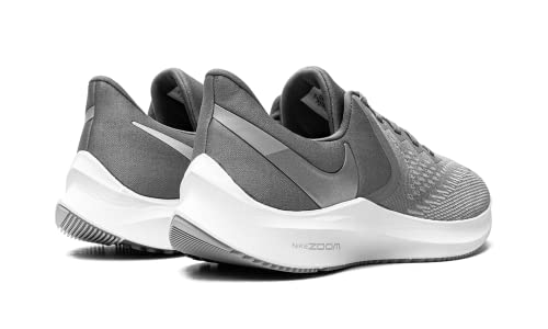 Nike Women's WMNS Zoom Winflo 6 Track & Field Shoes, Multicolour Cool Grey MTLC Platinum Wolf Grey White 2, 11 US