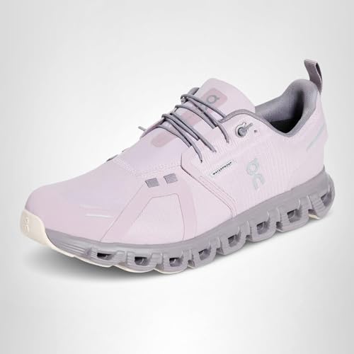On Women's Cloud 6 Sneakers, Mauve/Zinc, 5 Medium US