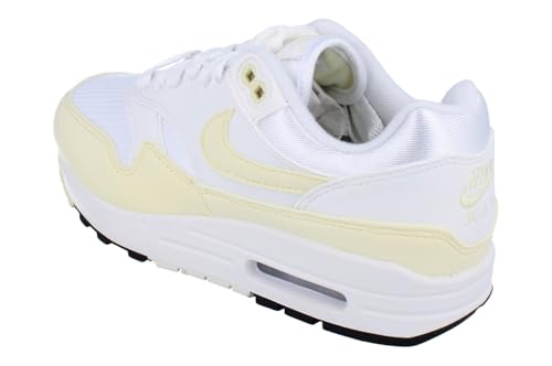 Nike Air Max 1 Women's Shoes (DZ2628-108, White/Summit White/Black/Alabaster) Size 9