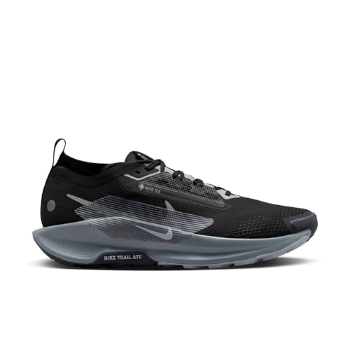 Nike Mens Pegasus Trail 5 Gore-TEX Black/Wolf Grey/Cool Grey/Anthracite 10.5 Medium