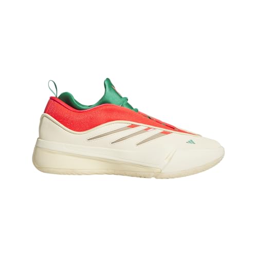 Adidas Unisex-Adult Dame 9 Basketball, Warm Vanilla/Lucid Red/Warm Sandstone, 9