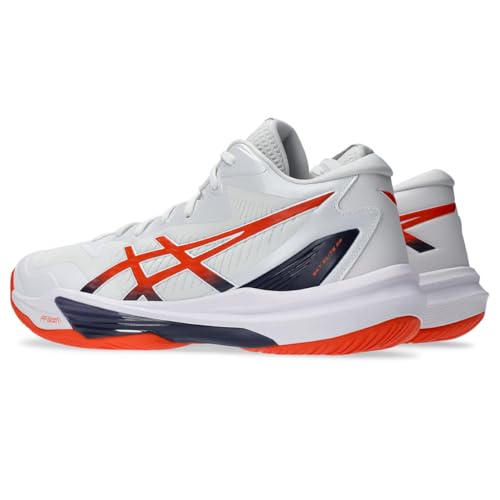 ASICS Men's Sky Elite Ff 3 Mt Sneaker, White Nova Orange, 7