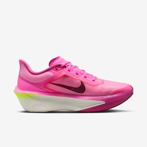 Nike Zoom Fly 6 Women's Road Racing Shoes (Pink Spell/Crimson Tint/Hyper Pink/Bordeaux) Size 7.5