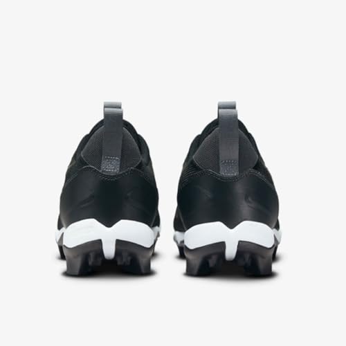 Nike Force Trout 9 Keystone Low Rubber Baseball Cleats SZ 11.5 Black | White