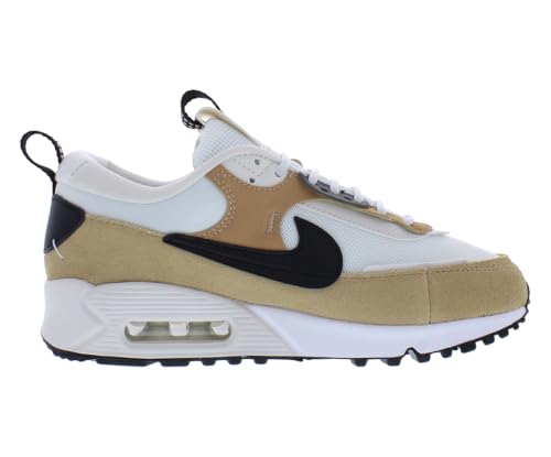 Nike Women's Air Max 90 Futura Phantom/Black-Hemp-Sanddrift (DM9922 002) - 9.5