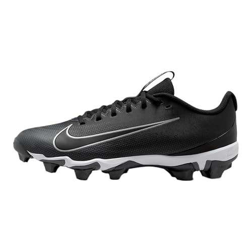 Nike Vapor Shark 3 Football Cleats (FB3304-002, Black/Dark Grey/White/Black) Size 11.5