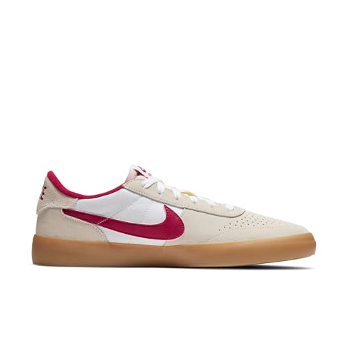 Nike Men Sb Heritage Vulc Summit Skateboarding Shoe, White/Red, 9 UK