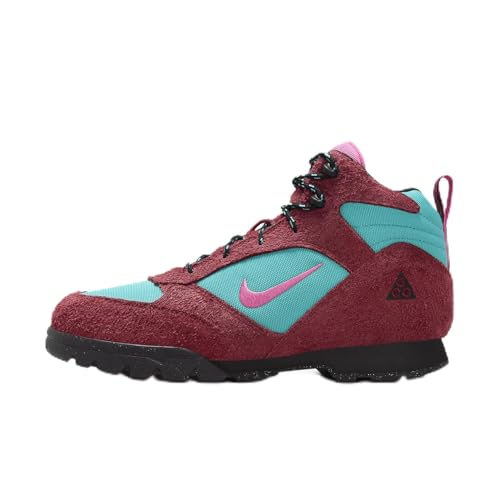Nike ACG Torre Mid Waterproof Men's Shoes (FD0212-600, Team Red/Dusty Cactus/Sail/Pinksicle) Size 5