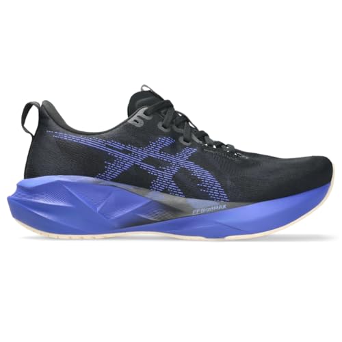 ASICS Men's NOVABLAST 5 Running Shoes, 10.5, Black/Cobalt Burst