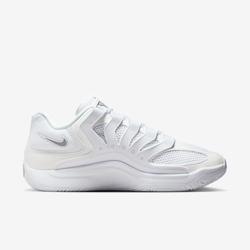 KD18 Basketball Shoes (White/White) Size 9.5
