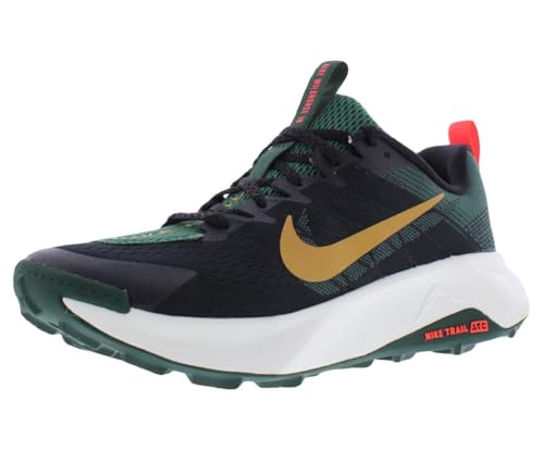 Nike Reactx Wildhorse 10 Unisex Shoes Size 13, Color: Black/Core Black//Desert Ochre/Fir