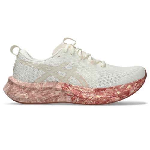 ASICS Women's Noosa TRI 16 Running Shoes, 9.5, Cream/Breeze