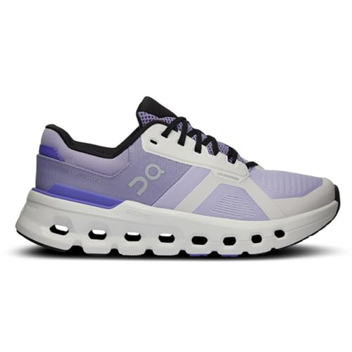 On Women's Cloudrunner 2 Sneakers, Nimbus/Blueberry, 6 Medium US