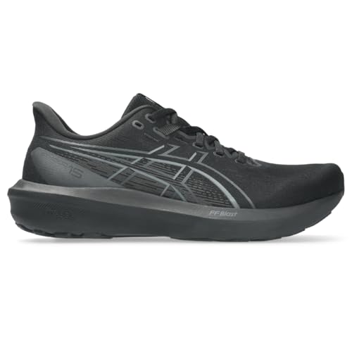 ASICS Men's GT-1000 15 Running Shoes, 10, Black/Black