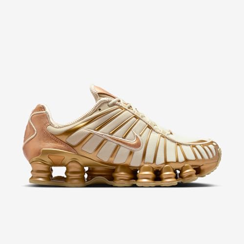 Nike Shox TL Women's Shoes (Coconut Milk/Metallic Gold/Celestial Gold/Metallic Copper) Size 6.5
