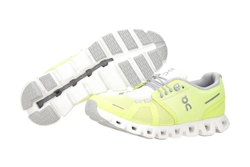 On Men's Cloud 5 Sneakers, Hay/Frost, 8.5