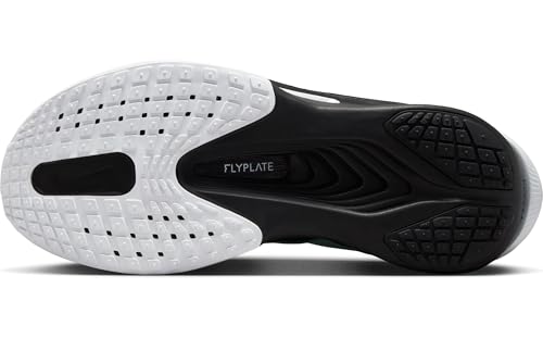 Nike Zoom Fly 6 Men's Road Racing Shoes (White/Smoke Grey/Metallic Silver/Black) Size 9
