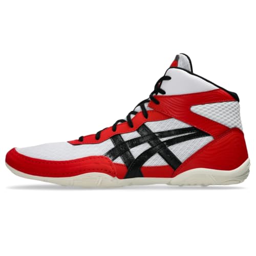 ASICS Men's Matflex 7 Wrestling Shoes, 10.5, Classic RED/Black