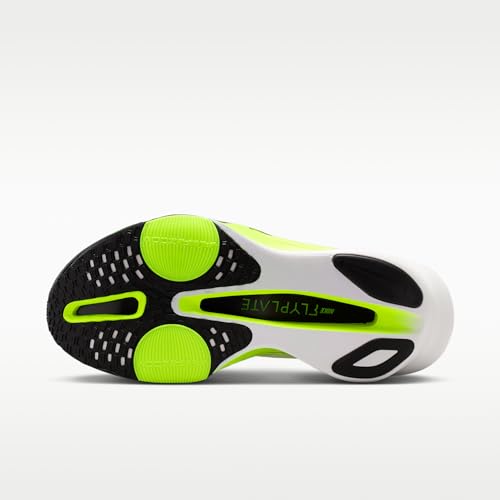 Nike Alphafly 3 Men's Road Racing Shoes (White/Volt/Barely Volt/Black) Size 9.5