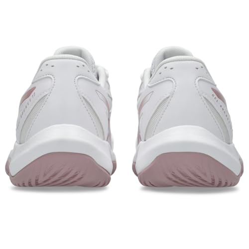 ASICS Women's Gel-Rocket 12 Volleyball Shoes, 9, White/Pearl Pink