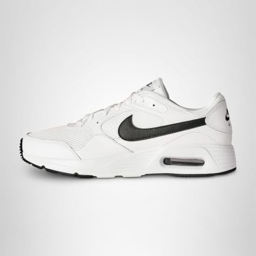 Nike Men's Air Max SC Shoes, White/Black-White, 10.5