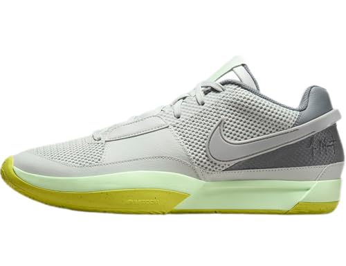 Nike Ja 1 Basketball Shoes (FQ4796-003, Light Silver/Cyber/Cool Grey/Granite) Size 9