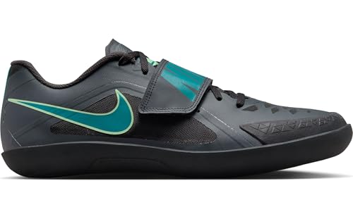Nike Zoom Rival SD 2 Track & Field Throwing Shoes (FZ9665-001, Black/Electric Algae/Bright Spruce/Volt) Size 7