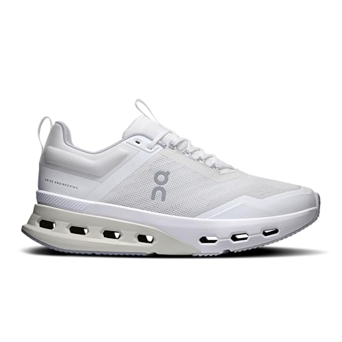 On Womens, Cloudnova X White/Glacier 7 Medium