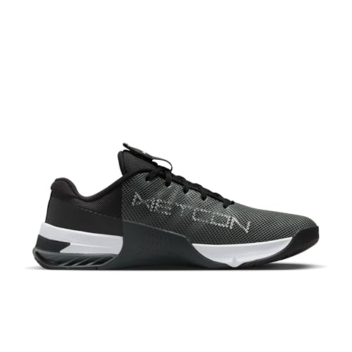 Nike Men's Metcon 8 Training Shoes, Black White Dk Smoke Grey Smoke Grey, 11 US