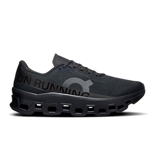 On Men's Cloudmonster 1, Black | Black, 9.5 Medium US