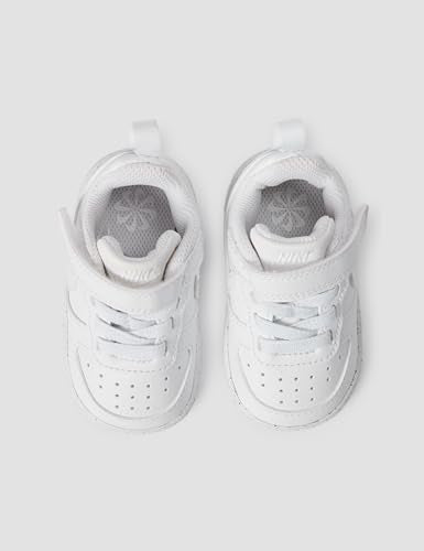 Nike Baby/Toddler Court Borough Low Recraft Shoes, White/White-White, 10C