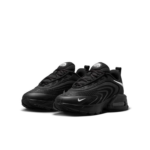 Nike Big Kid's Air Max Fire Shoes, Black/White, 7Y