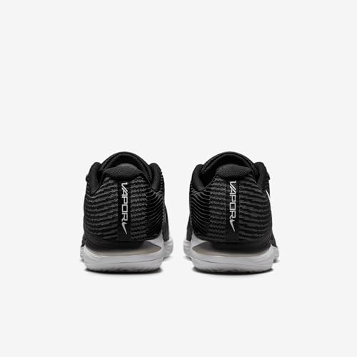 Nike Vapor 12 Women's Clay Court Tennis Shoes (HQ6027-001, Black/Dark Smoke Grey/White) Size 9