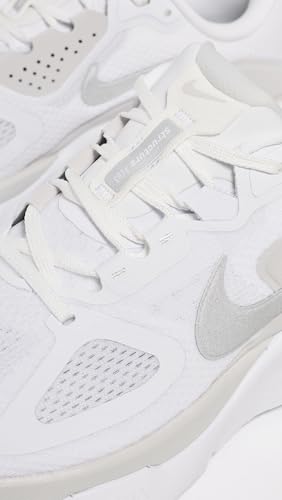 Nike Womens Structure Plus White/Metallic Silver/Photon Dust 9 Medium