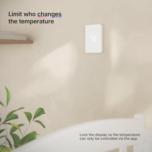Mysa Smart Thermostat LITE for Electric Baseboard Heaters | Save Up to 26% on Heating | WiFi Programmable | 7-Day Scheduling | HomeKit, Alexa, Google | 120V-240V