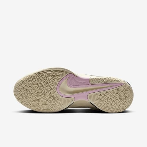 Ja 2 Basketball Shoes (FD7328-100, Coconut Milk/Black/Apricot Agate/Pink Foam) Size 12