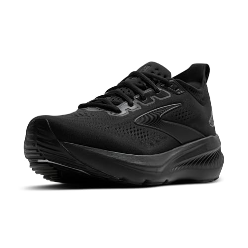 Brooks Men’s Glycerin 23 Neutral Running Shoe - Black/Black/Ebony - 14 Wide