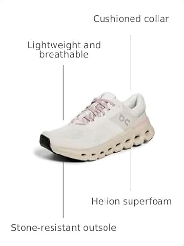 On Women's Cloudrunner 2 Sneakers, Silver/Mauve, 11 Medium US
