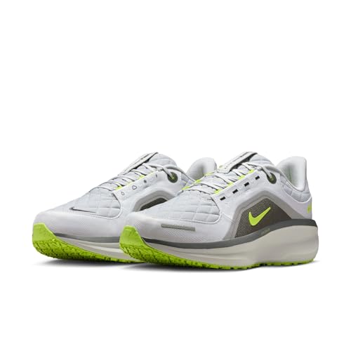 Nike Mens Air Winflo 11 GTX Running Shoes, LT SMOKE GREY/CYBER-PURE PLATINUM, 11 US