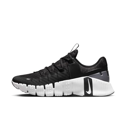 Nike Women's Women's Free Metcon 5Training Shoe, Black White Anthracite, 7 US