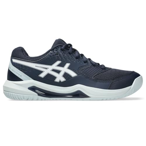 ASICS Women's Gel-Dedicate 8 Trainers, Midnight White, 9 US
