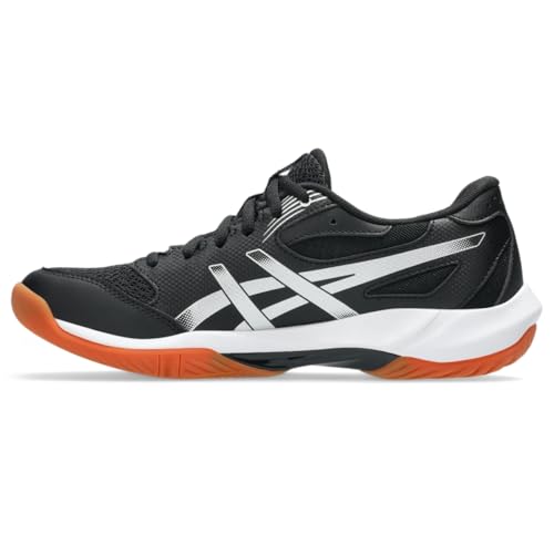 ASICS Women's Gel-Rocket 12 Volleyball Shoes, 10, Black/White