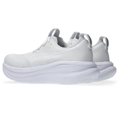 ASICS Women's Gel-Nimbus 28 Running Shoes, 7, White/White
