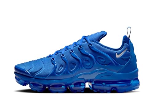 Nike Air Vapormax Plus Men's Shoes (HJ9148-480, Game Royal/Metallic Silver/White) Size 9.5