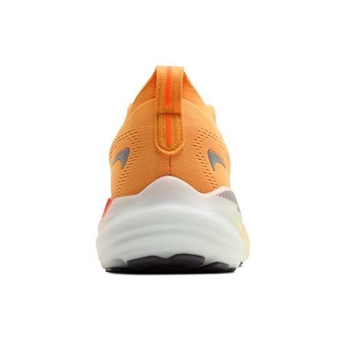 Brooks Men’s Glycerin GTS 22 Supportive Running Shoe - Orange/Nightlife/White - 9.5 Medium