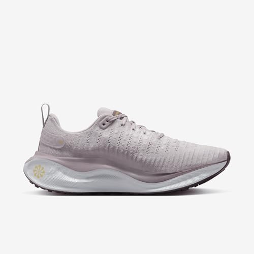 Nike InfinityRN 4 Women's Road Running Shoes (DR2670-010, Platinum Violet/Smokey Mauve/Saturn Gold/Black) Size 5.5