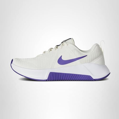 Nike Women's MC Trainer 3 Workout Shoes, Sail/Court Purple-White, 7
