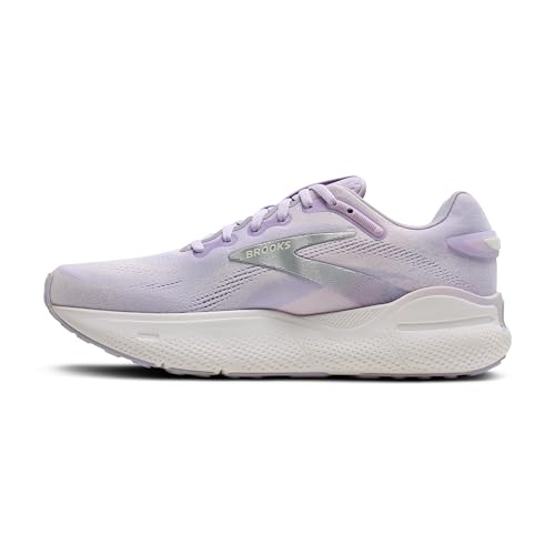 Brooks Women's Defyance Max Neutral Running & Walking Shoe - Lavender/Silver/White - 9 Medium